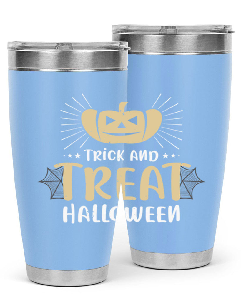 trick and treat halloween 125#- halloween- Tumbler