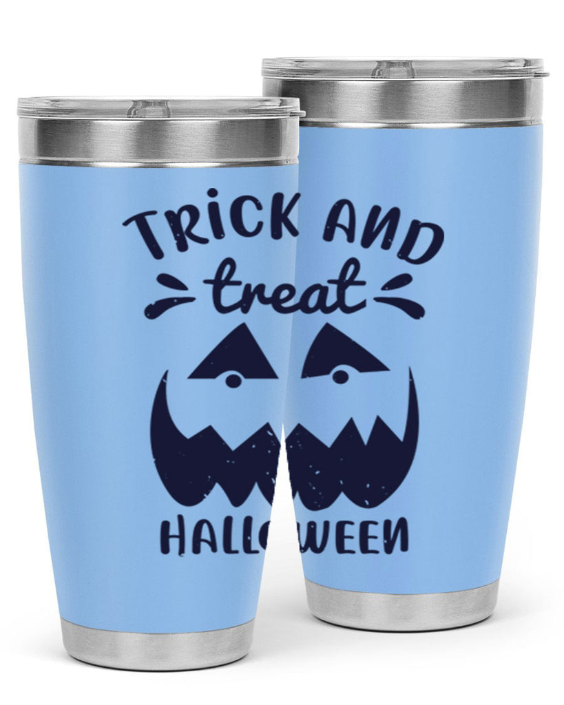 trick and treat halloween 126#- halloween- Tumbler