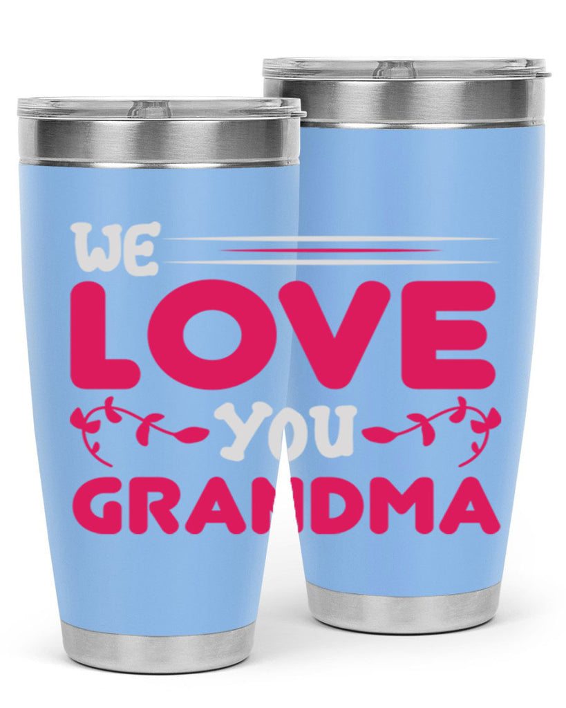 we love you grandma 27#- mom- Tumbler