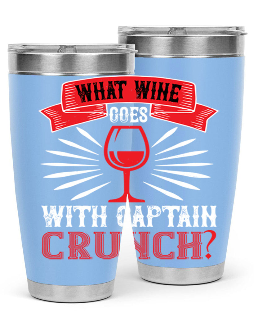 what wine goes with captain 10#- wine- Tumbler