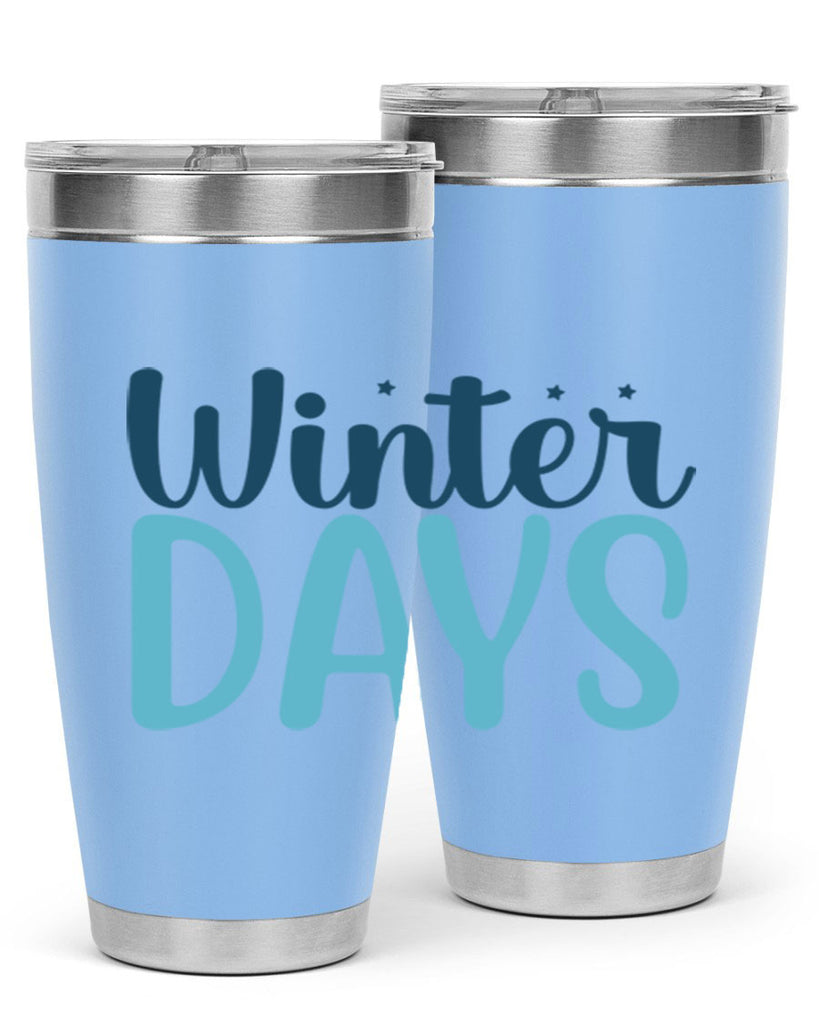 winter days 499#- winter- Tumbler