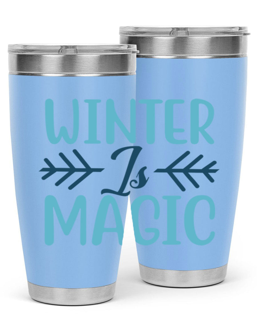 winter is magic 506#- winter- Tumbler