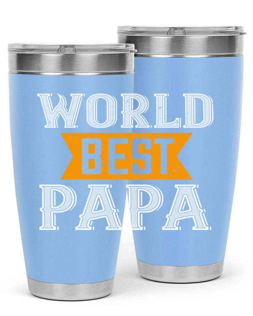 world best papa 1#- grandpa - papa- Tumbler