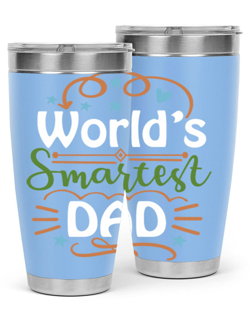 world’s smartest dad 2#- fathers day- Tumbler