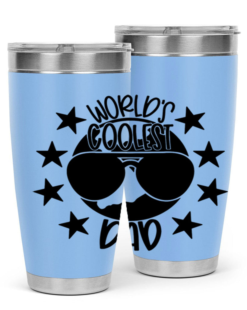 worlds coolest dad 11#- fathers day- Tumbler