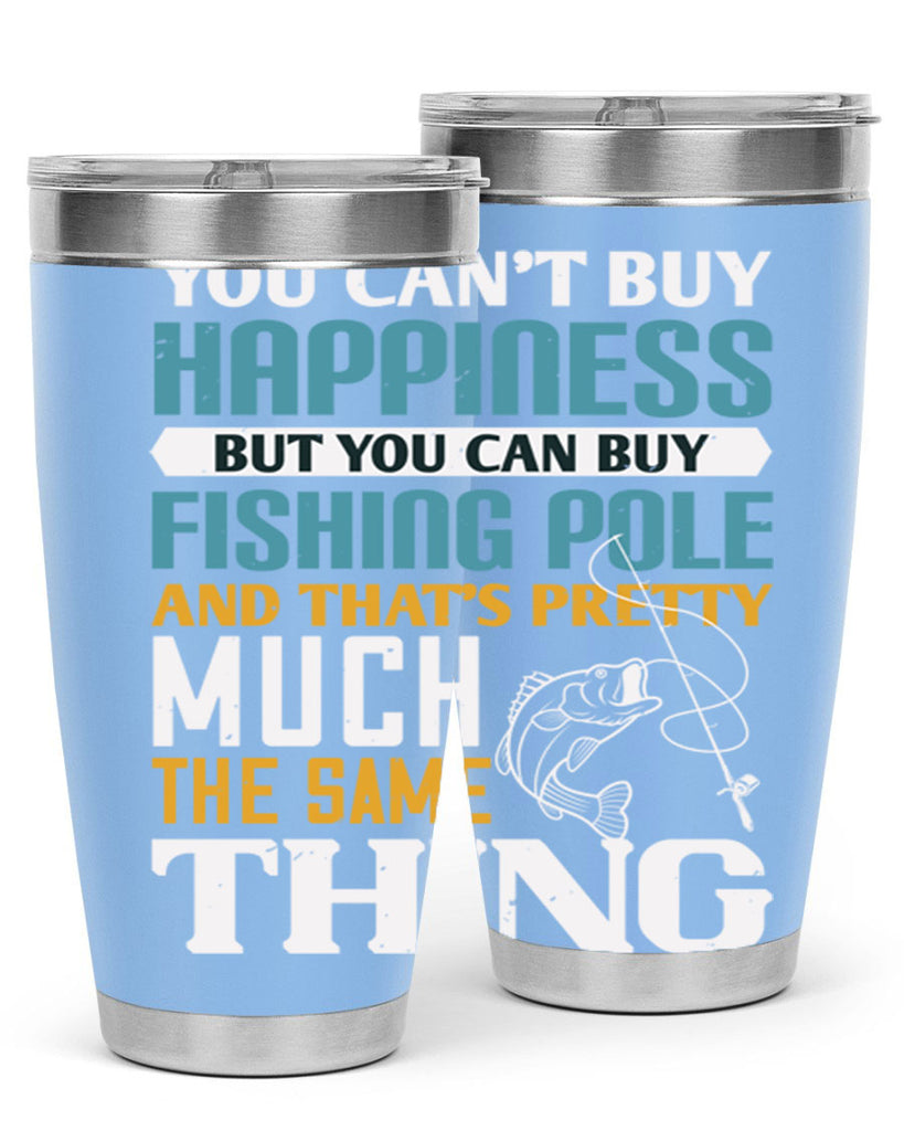 you cant buy happiness 3#- fishing- Tumbler