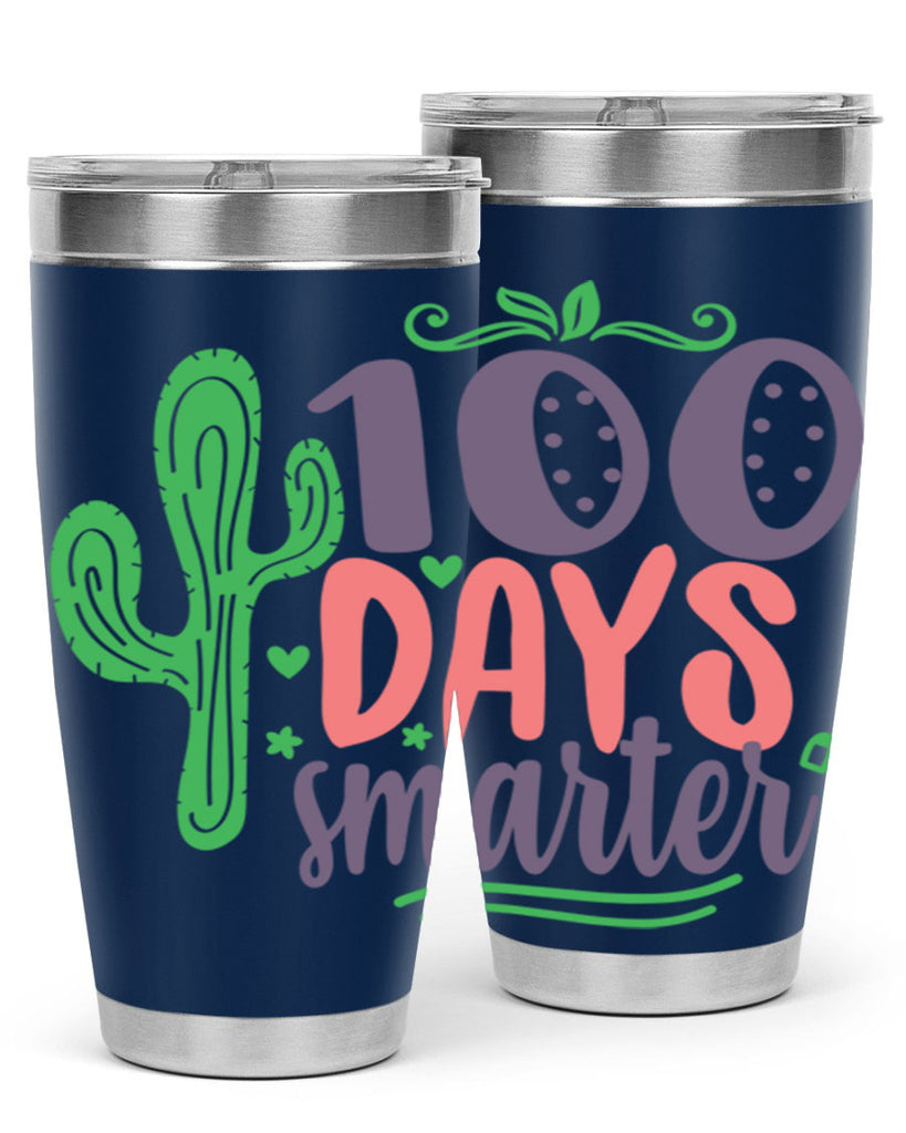 100 days smarterr 23#- 100 days of school- Tumbler