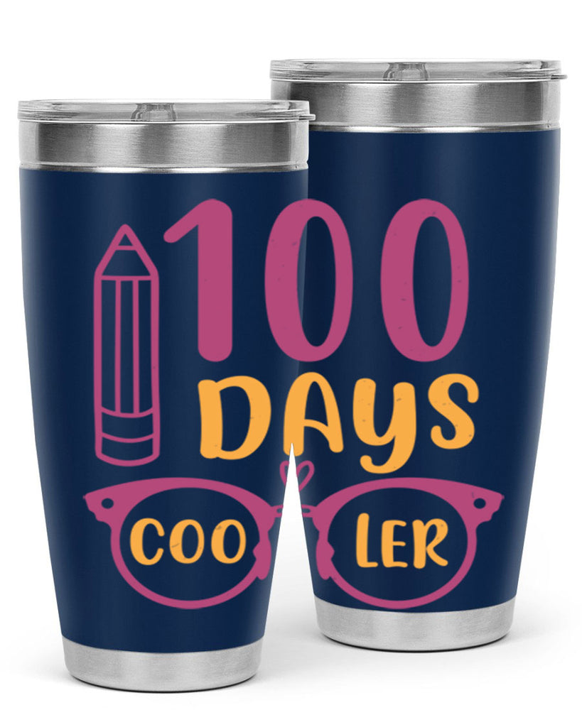 2 days cooler 42#- 100 days of school- Tumbler