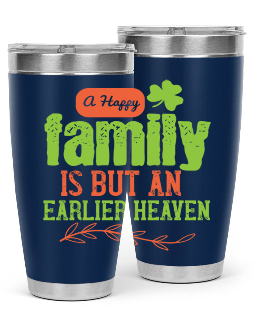 A happy family is but an earlier heaven Style 54#- baby- Tumbler