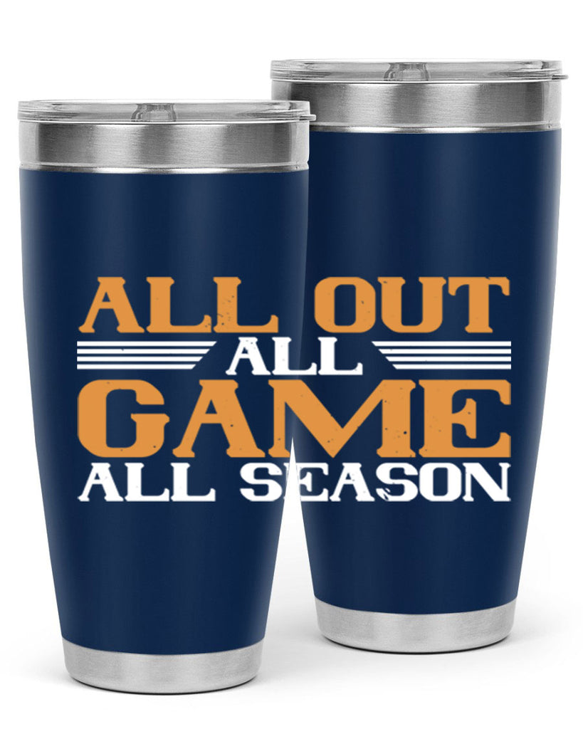 All out all game all season 2238#- badminton- Tumbler