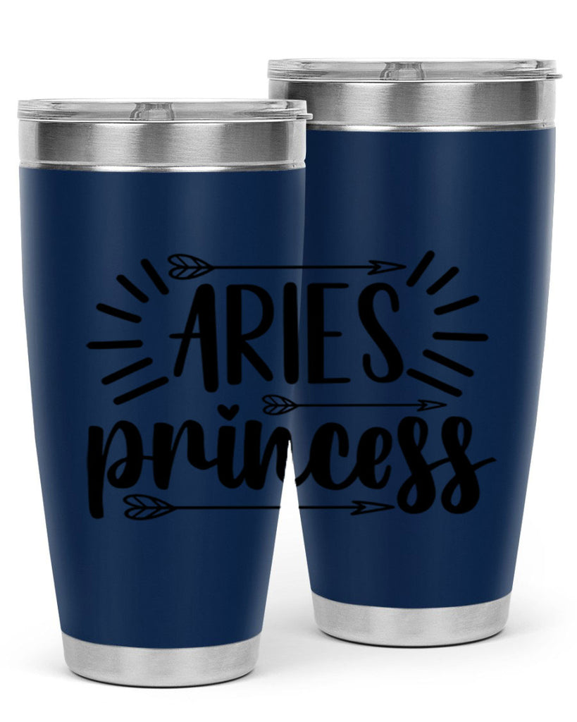 Aries princess 115#- zodiac- Tumbler