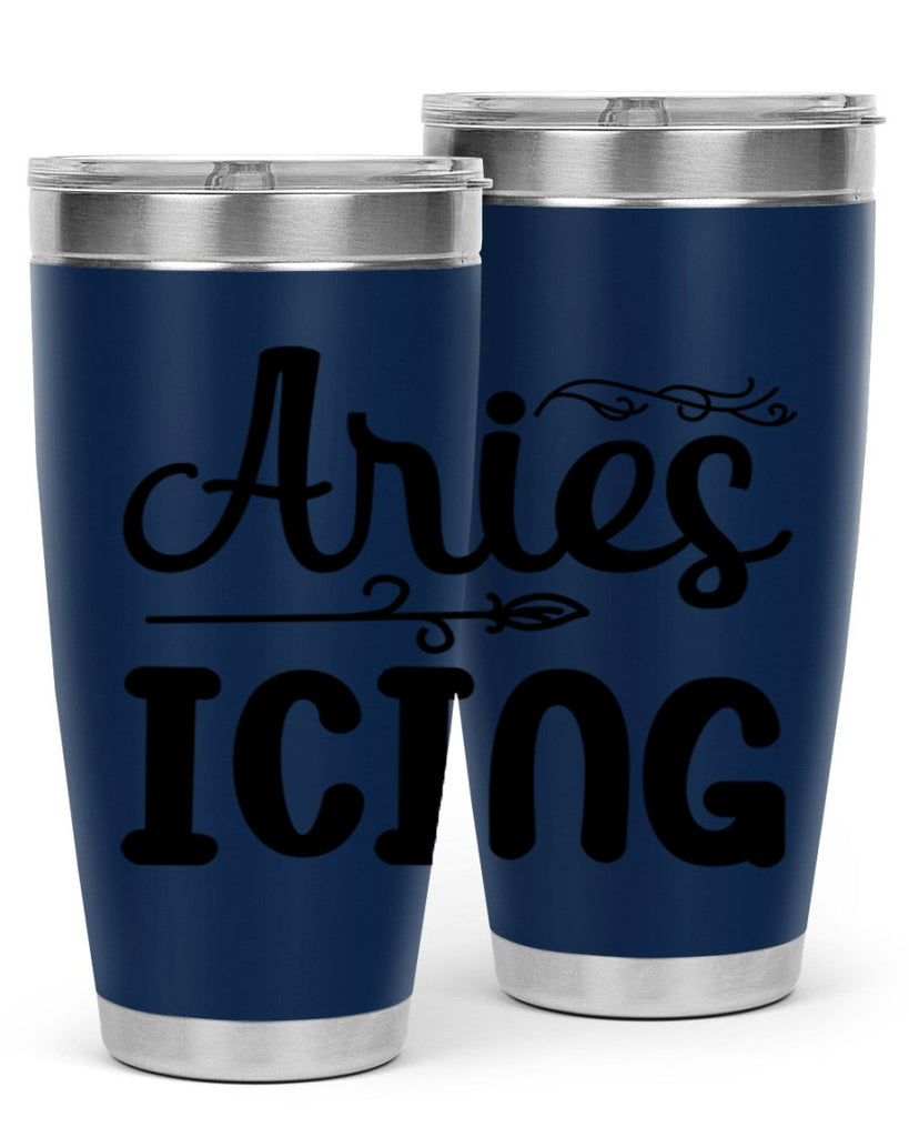 Ariesicing 106#- zodiac- Tumbler