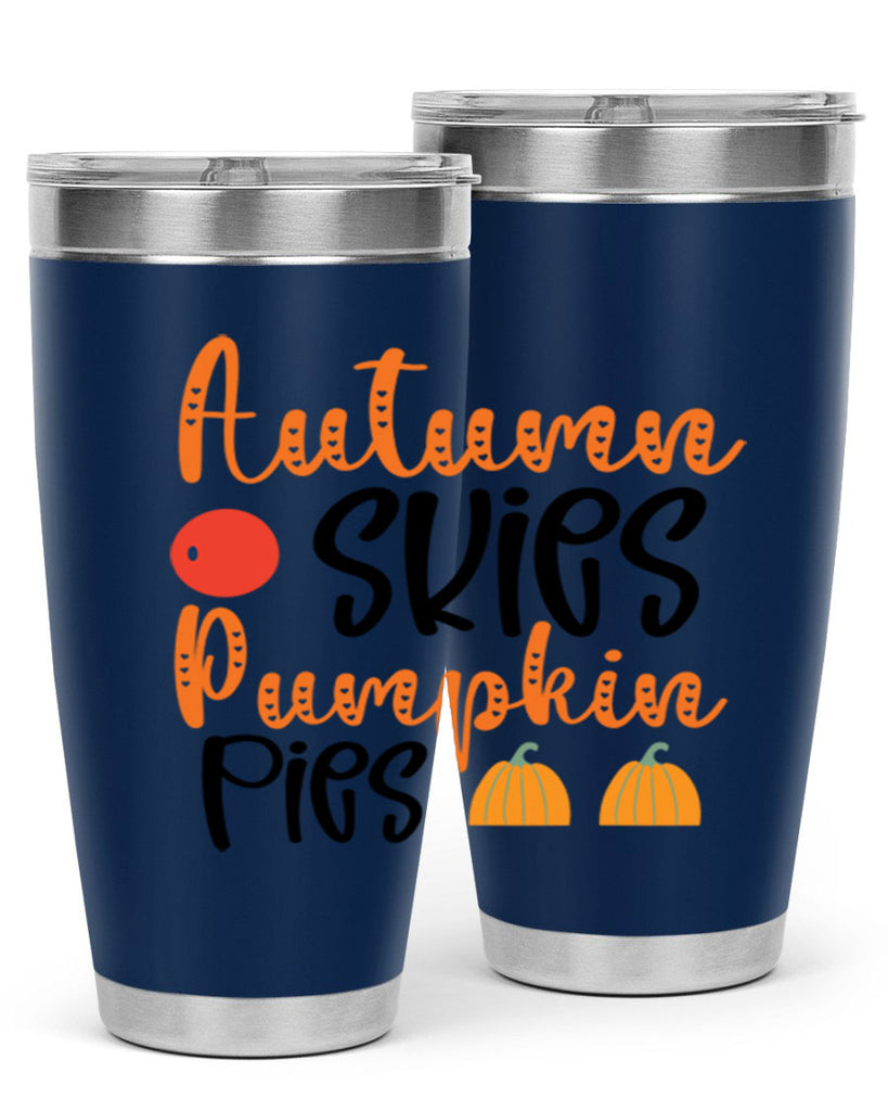 Autumn Skies Pumpkin Pies 30#- fall- Tumbler