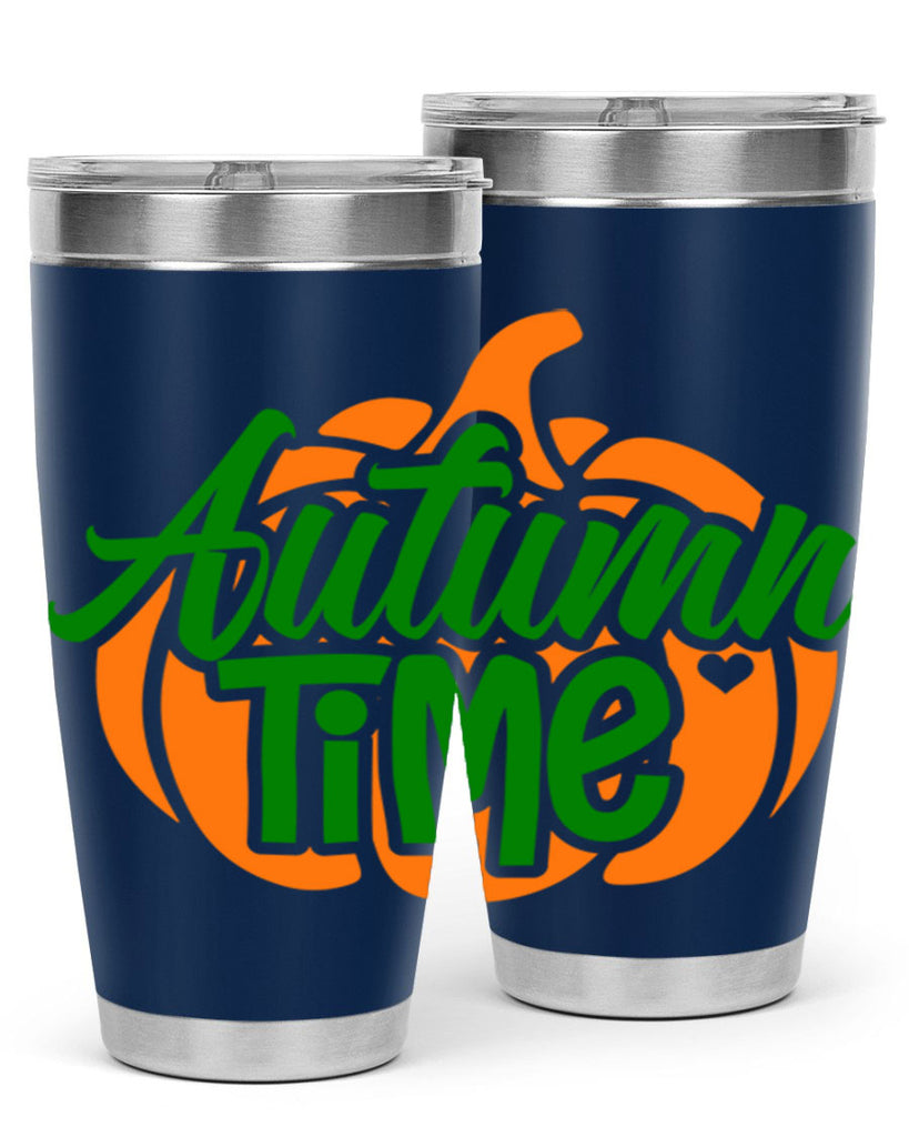 Autumn Time 34#- fall- Tumbler