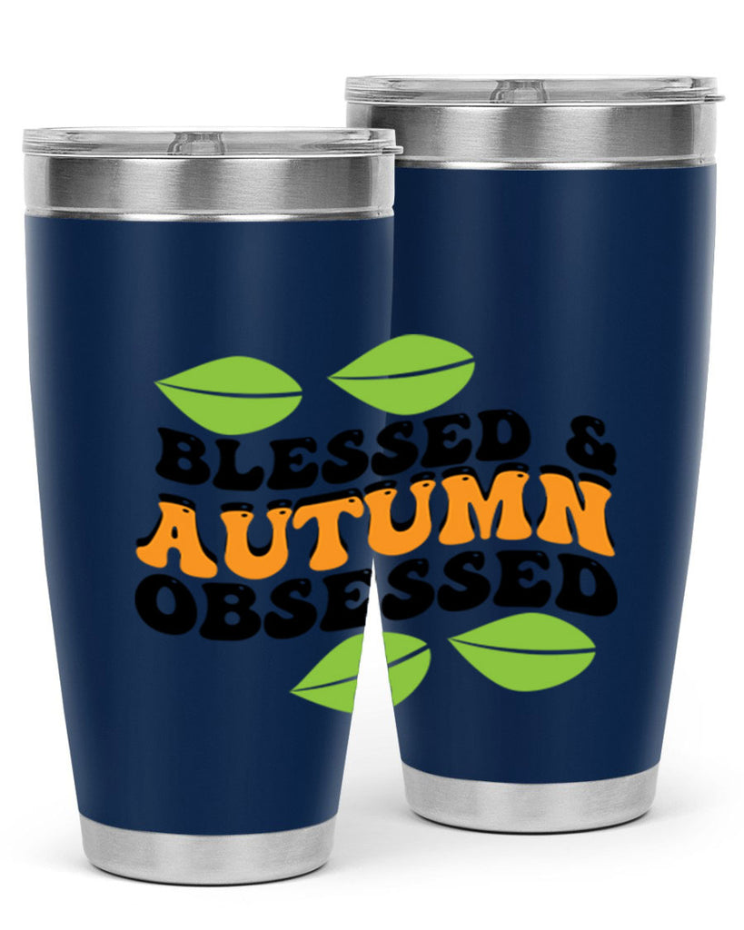 Blessed Autumn Obsessed 48#- fall- Tumbler
