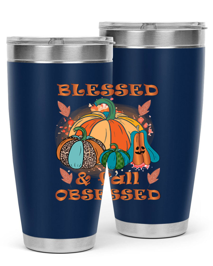 Blessed Fall Obsessed 49#- fall- Tumbler