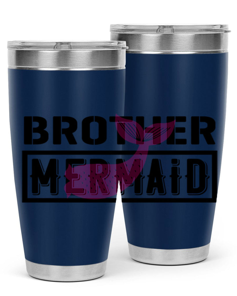 Brother mermaid 86#- mermaid- Tumbler