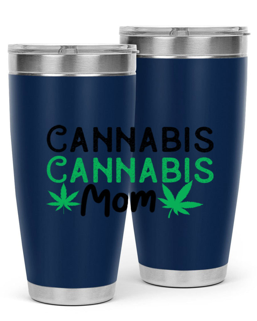 Cannabis Mom 48#- marijuana- Tumbler