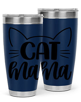 Cat Mama Style 84#- cat- Tumbler