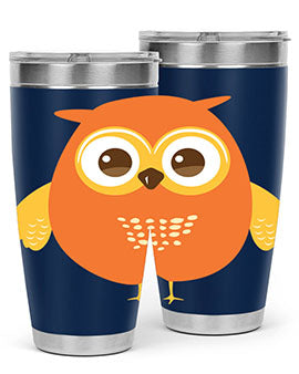 Cute Owl A TurtleRabbit 2#- owl- Tumblers