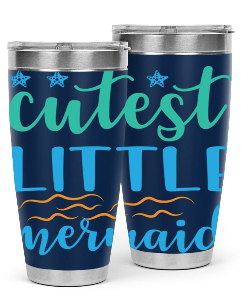 Cutest Little Mermaid Design 97#- mermaid- Tumbler