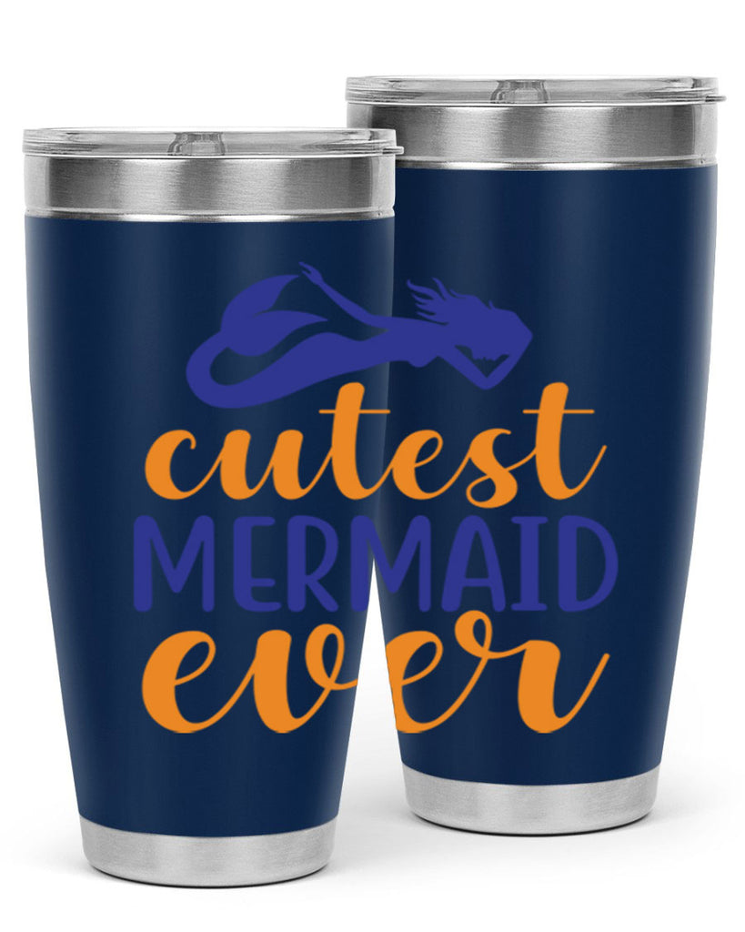 Cutest Mermaid Ever 91#- mermaid- Tumbler