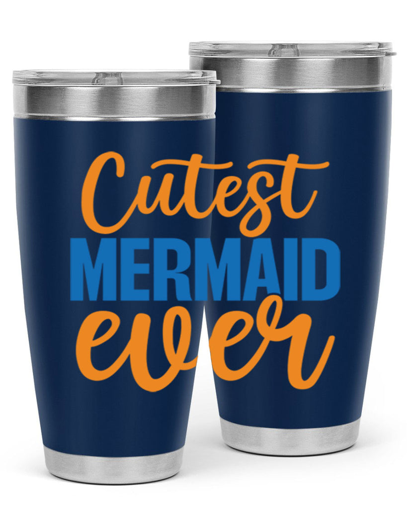 Cutest Mermaid Ever 94#- mermaid- Tumbler