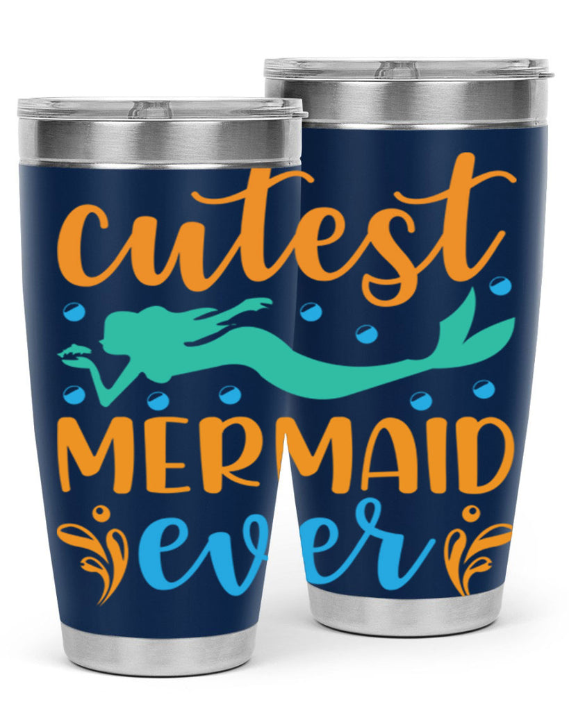 Cutest Mermaid Ever Design 102#- mermaid- Tumbler