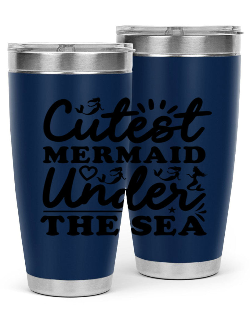 Cutest Mermaid Under the Sea 106#- mermaid- Tumbler