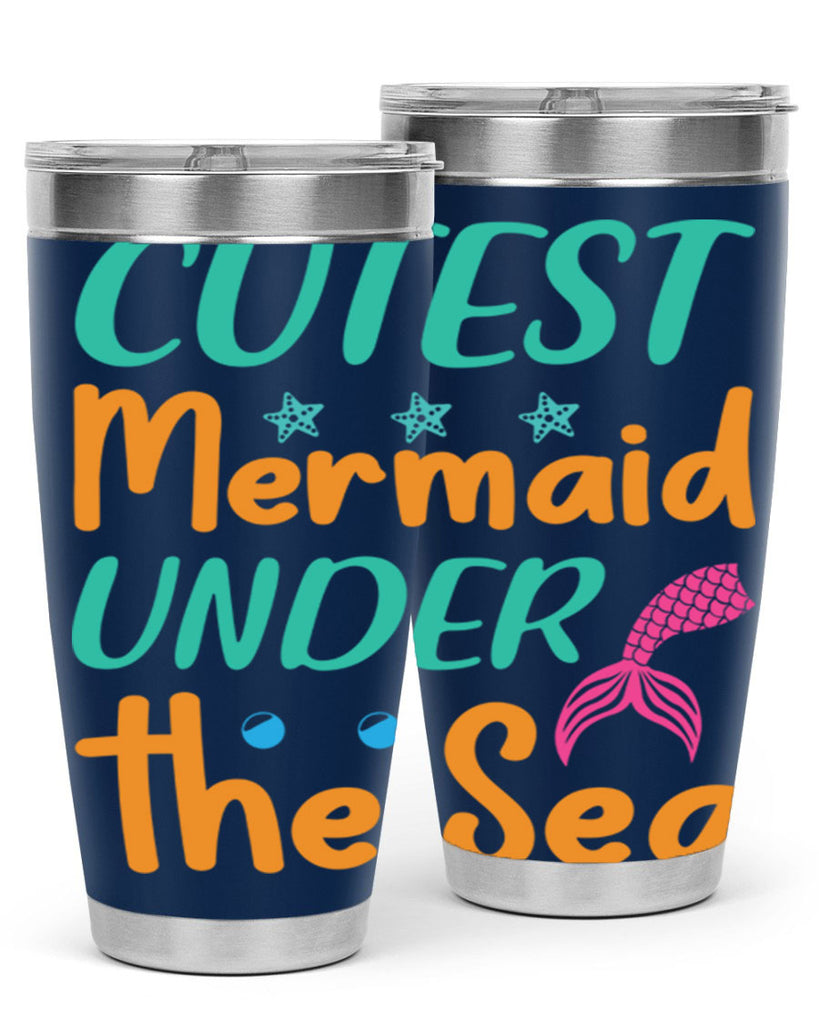 Cutest Mermaid Under the Sea 107#- mermaid- Tumbler