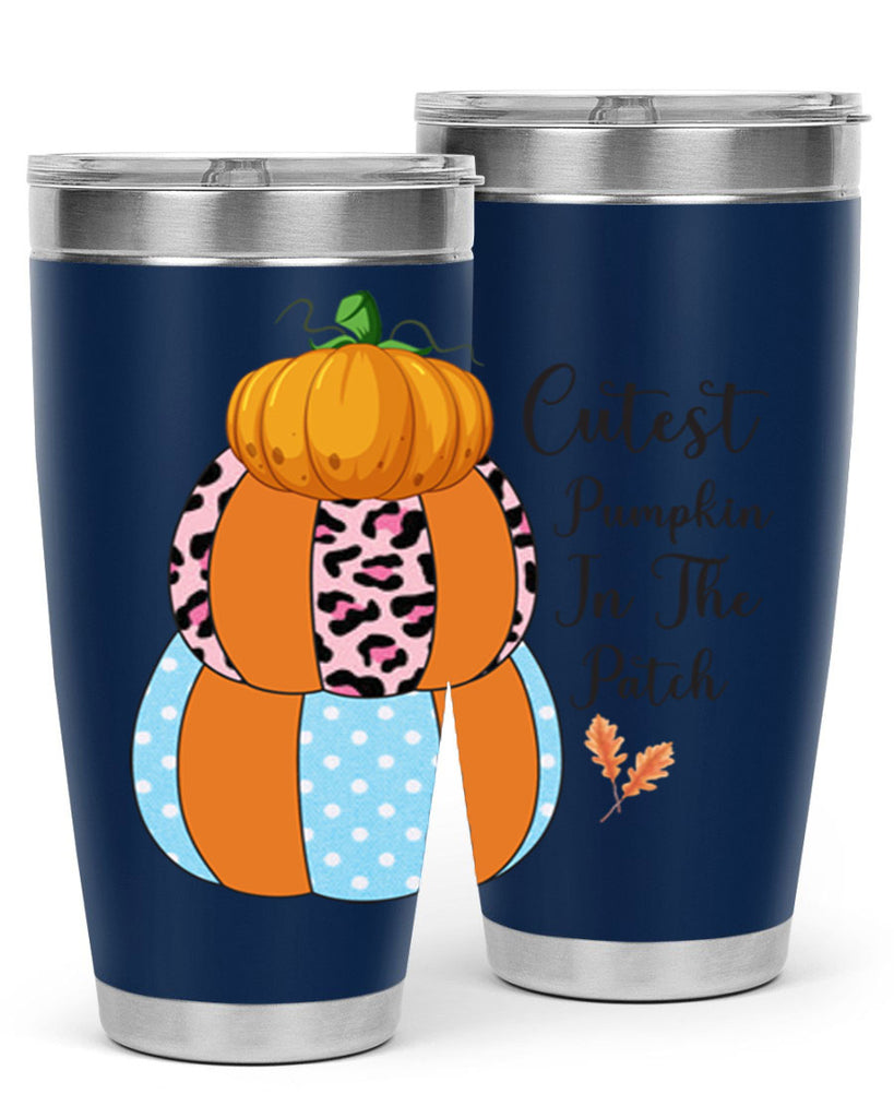 Cutest Pumpkin in the Patch 64#- fall- Tumbler