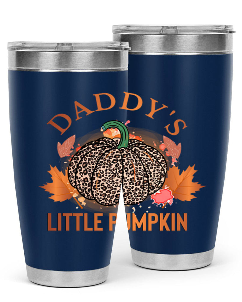 Daddys Little Pumpkin 67#- fall- Tumbler