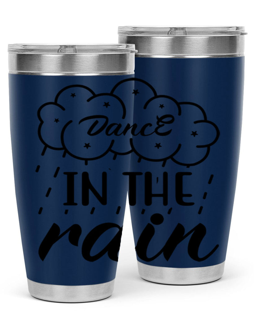 Dance in the rain  122#- spring- Tumbler