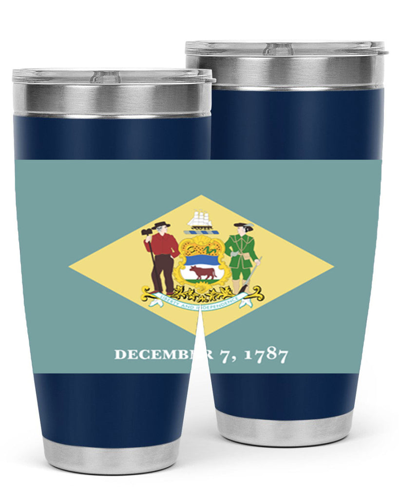 Delaware 44#- Us Flags- Tumbler