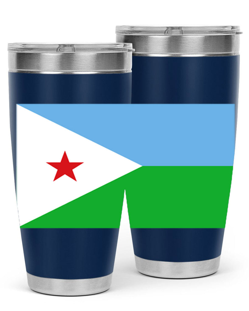 Djibouti 150#- world flags- Tumbler