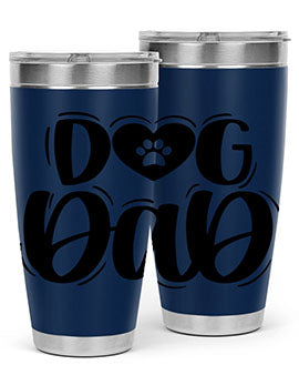 Dog Dad Style 30#- dog- Tumbler