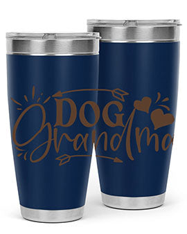 Dog Grandma Style 101#- dog- Tumbler