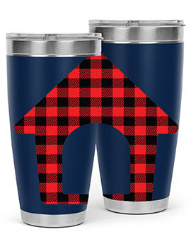 Dog House Style 98#- dog- Tumbler