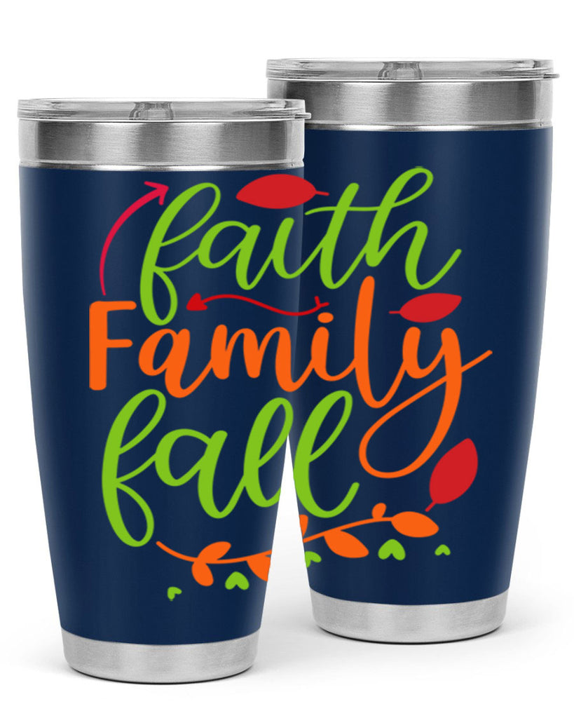 Faith Family Fall 82#- fall- Tumbler