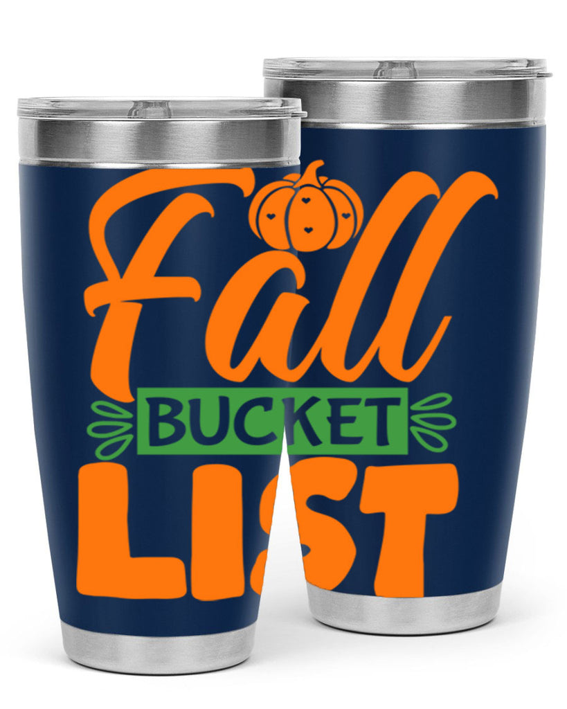 Fall Bucket List 93#- fall- Tumbler