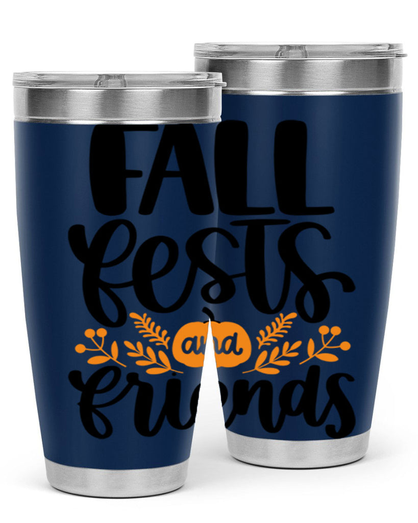 Fall Fests And Friends 484#- fall- Tumbler