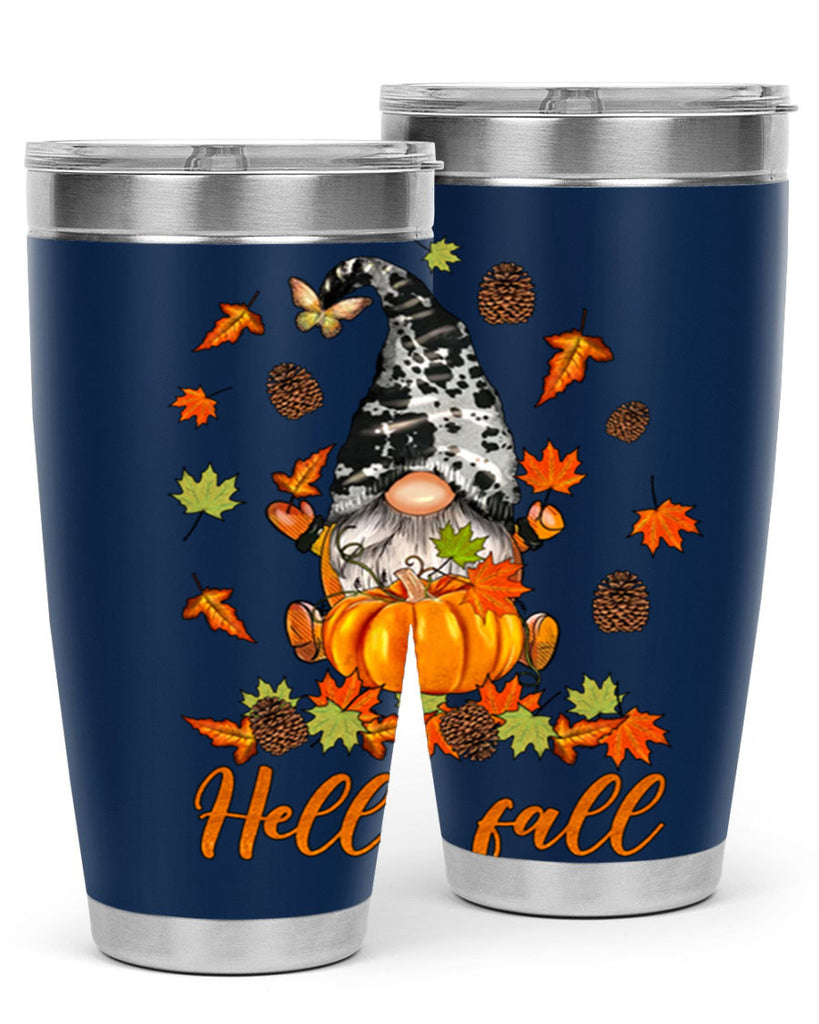 FallGnomeHelloAutumn 150#- fall- Tumbler