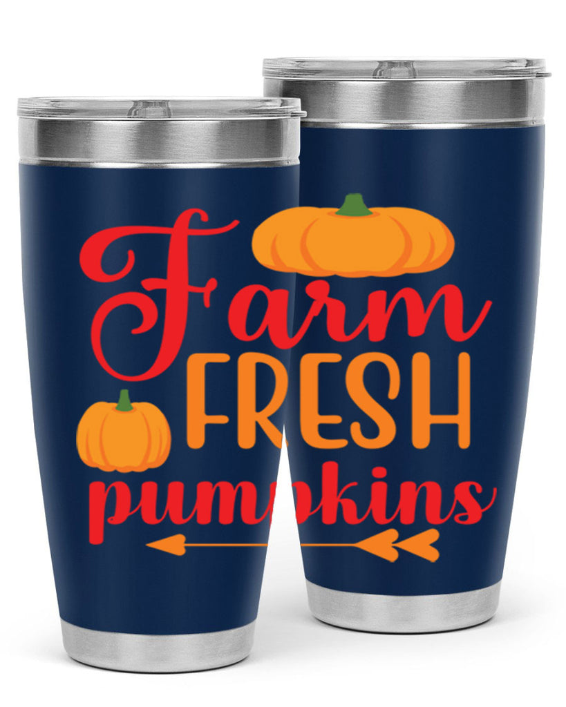 FarmFreshPumpkins 177#- fall- Tumbler