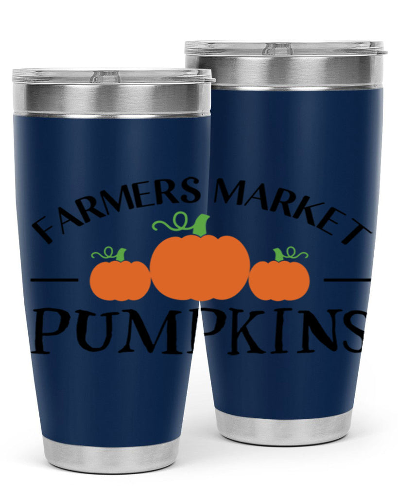 Farmers Market Pumpkins 178#- fall- Tumbler