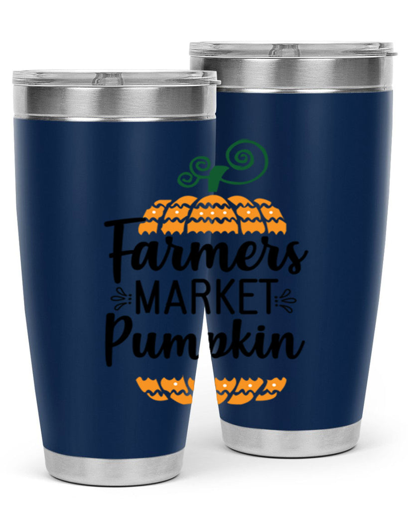 Farmersmarketpumpkin 179#- fall- Tumbler