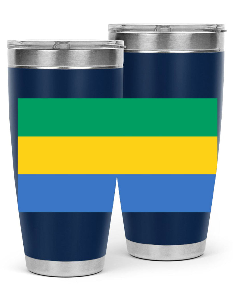 Gabon 136#- world flags- Tumbler