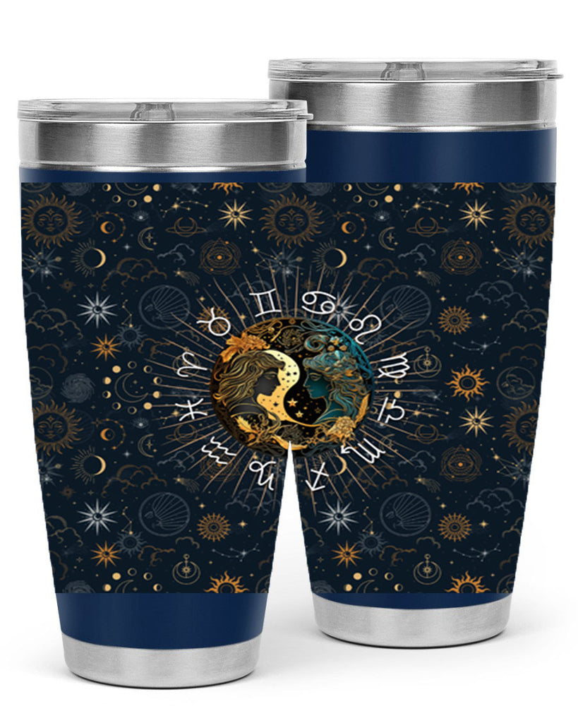 Gemini Straight 219#- zodiac- Tumbler