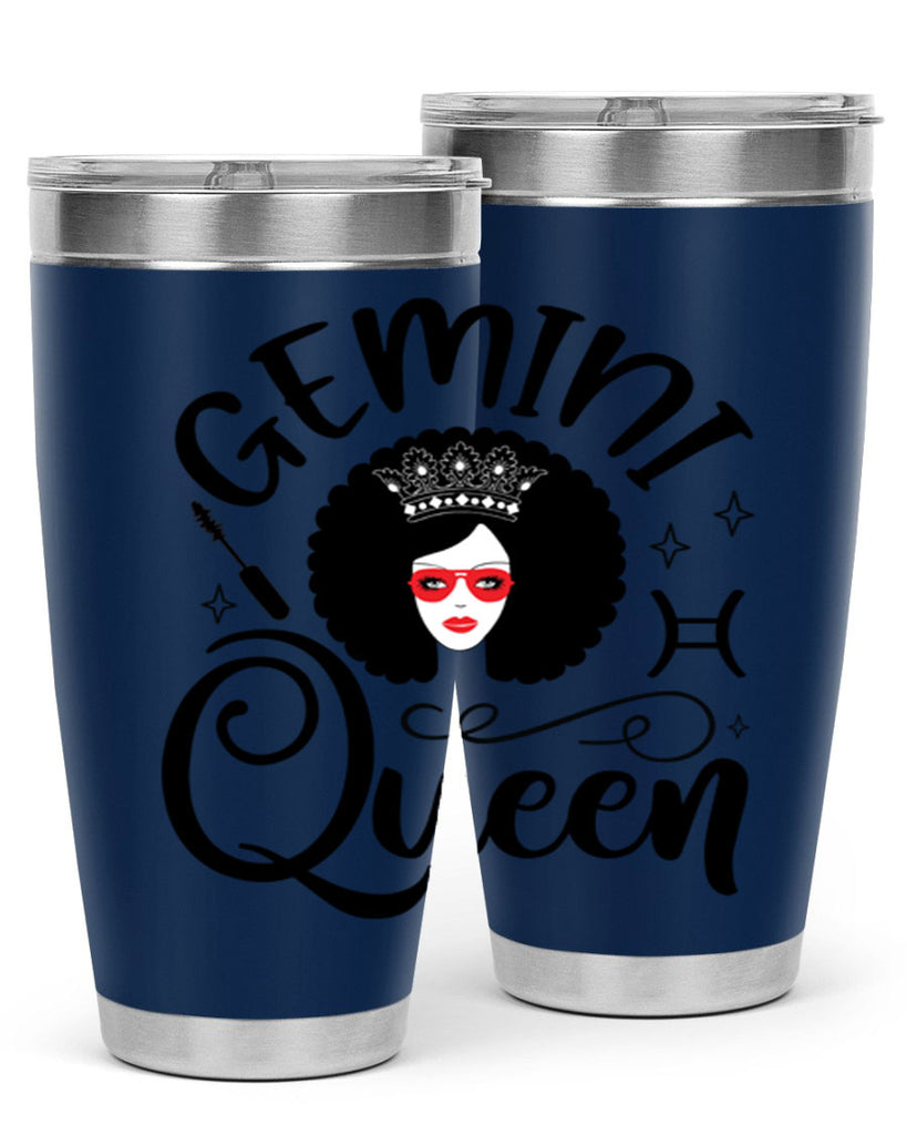 Gemini queen 233#- zodiac- Tumbler