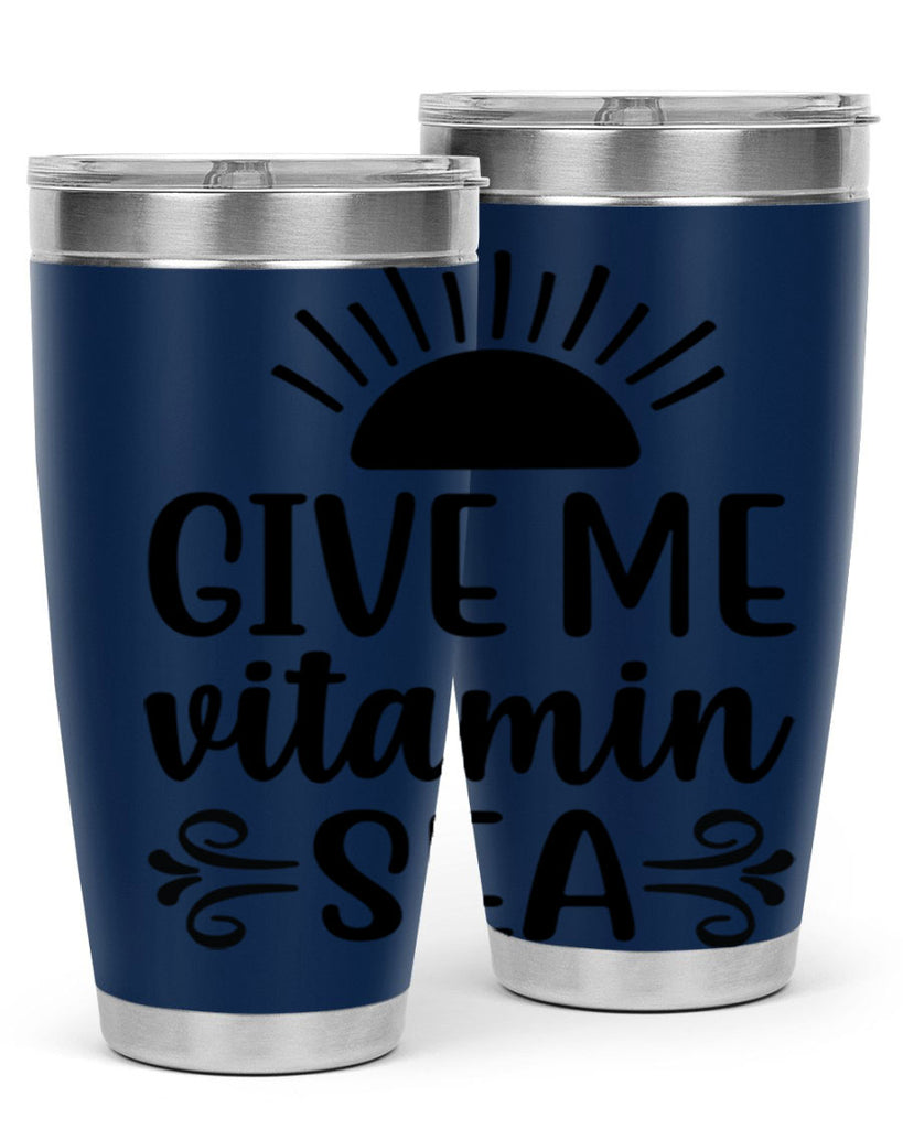 Give me vitamin sea 195#- mermaid- Tumbler