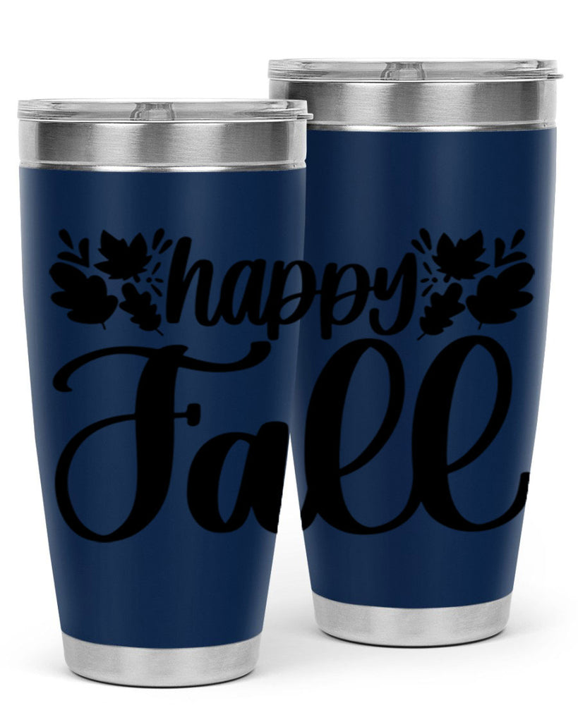 Happy Fall 489#- fall- Tumbler